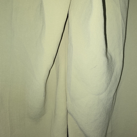 Madewell Cream Chinos Wide-Leg Classic Pleats - Picture 6 of 13